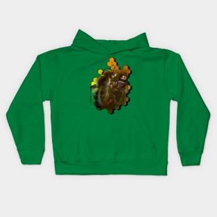 Honey-Office Bee Kids Hoodie